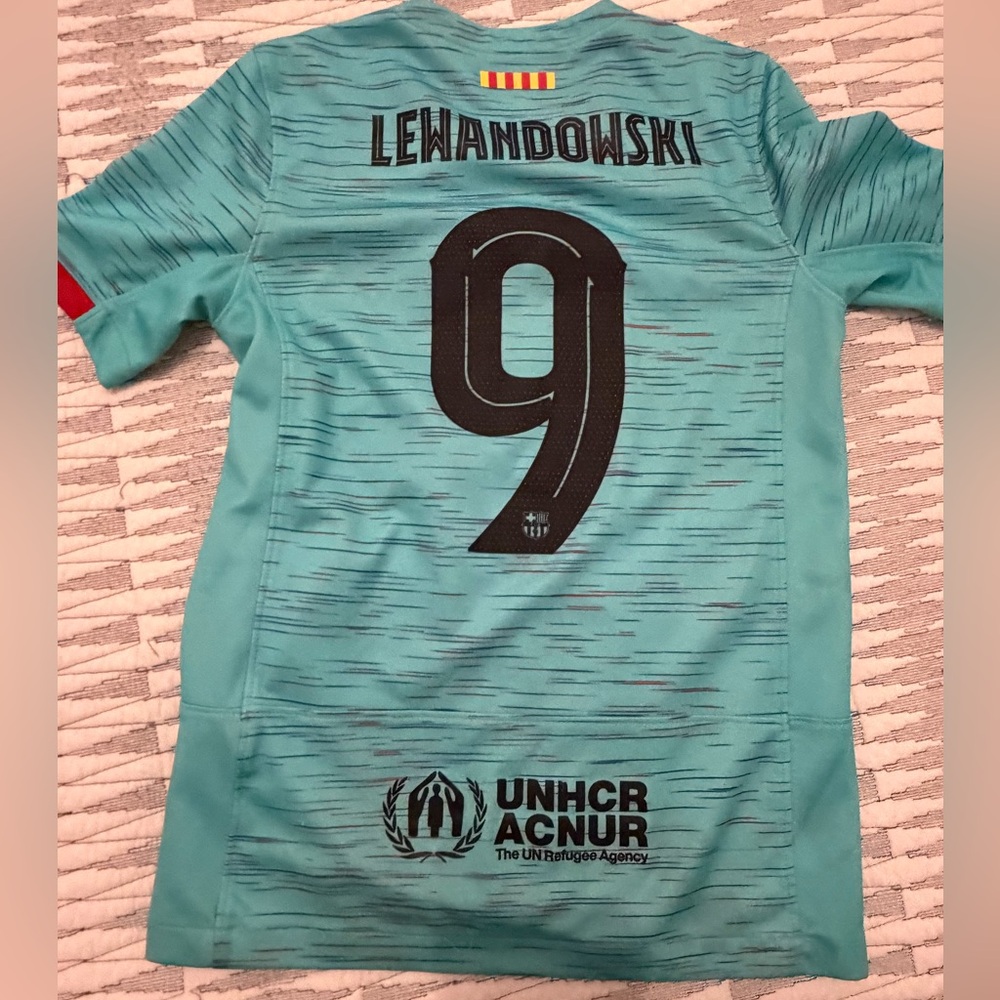 Youth FC Barca Lewandowski jersey